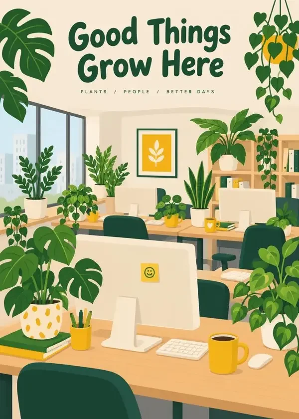 办公室植物观察日记 - 职场轻喜剧 - 2026年 - 爱情电影